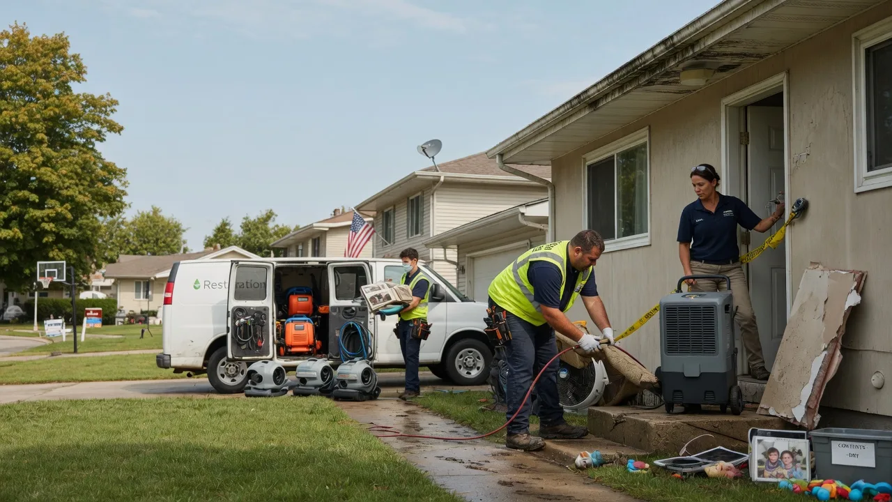 Water Damage Restoration in Mccracken, KS near me
